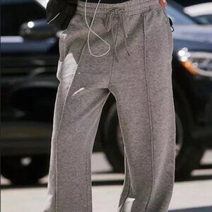 Free People Sprint To The Finish Straight Leg Pants Pocket L US ITEM